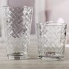 Circleware Chevron Huge Glassware Highball Tumbler Drinking Glasses
