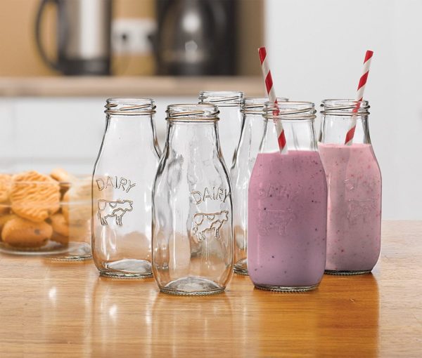Circleware_Country_Milk_Bottles_Set_of_6_Drinking_Glasses Circleware Country Milk Bottles Set of 6 Drinking Glasses