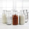 Circleware_Country_Milk_Bottles_Set_of_6_Drinking_Glasses_Home_and_Kitchen_Dairy_Cow_Glassware_for_Water_1 Circleware Country Milk Bottles Set of 6 Drinking Glasses