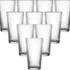 Circleware_Hill_Street_Huge_Set_of_10_Highball_Tumbler_Drinking_Glasses_ Hill Street Huge Set of 10 Highball Tumbler Drinking Glasses