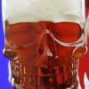 Circleware_Skull_Face_Beer_Mug_Drinking_Glasses_with_Handle_ Skull Face Beer Mug Drinking Glasses with Handle set of 2pcs