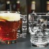 Circleware_Skull_Face_Beer_Mug_Drinking_Glasses_with_Handle_Set _of2_ Skull Face Beer Mug Drinking Glasses with Handle set of 2pcs