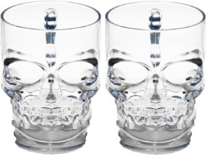 Skull Face Beer Mug