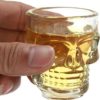 Circleware_Skull_Face_Heavy_Base_Whiskey_Shot Glasses_1 Circleware Skull Face Heavy Base Whiskey Shot Glasses Set of 6 pcs
