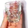 Circleware_Skull_Face_Heavy_Base_Whiskey_Shot Glasses,_Set_of Circleware Skull Face Heavy Base Whiskey Shot Glasses Set of 6 pcs
