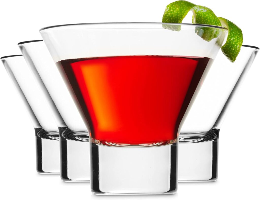 Italian Cocktail Glasses - 8 ounces