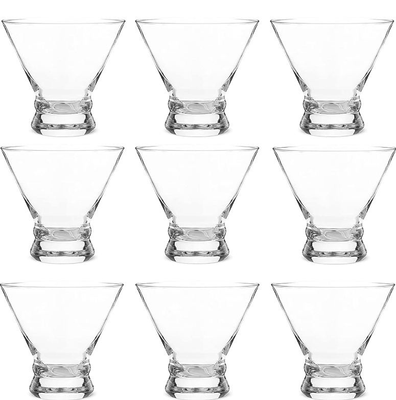 9-Piece Martini Glass Set
